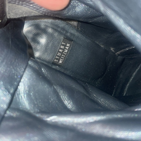 Stuart Weitzman Black Heeled Booties Size 10 AA - Picture 13 of 13